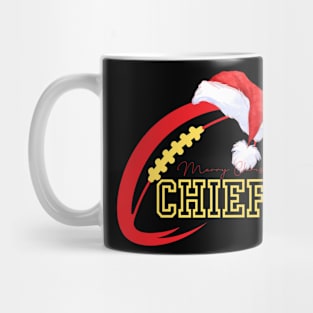 merry christmas kansas city chiefs Mug